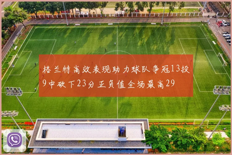 格兰特高效表现助力球队争冠13投9中砍下23分正负值全场最高29